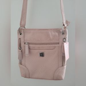 Leather Stone Mountain pink purse